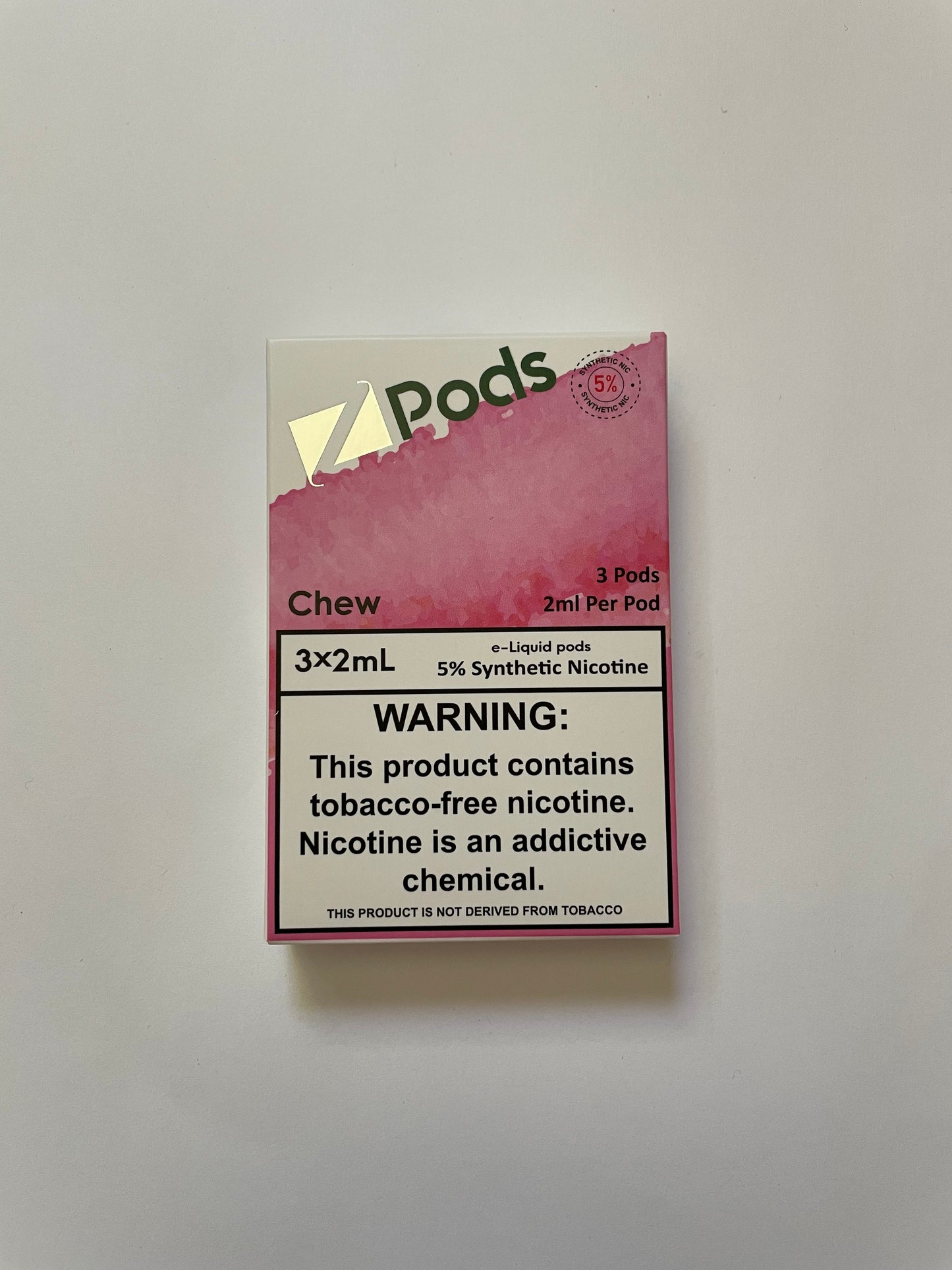 ZPods 50mg 5% Chew 5% 50mg Wholesale Canada