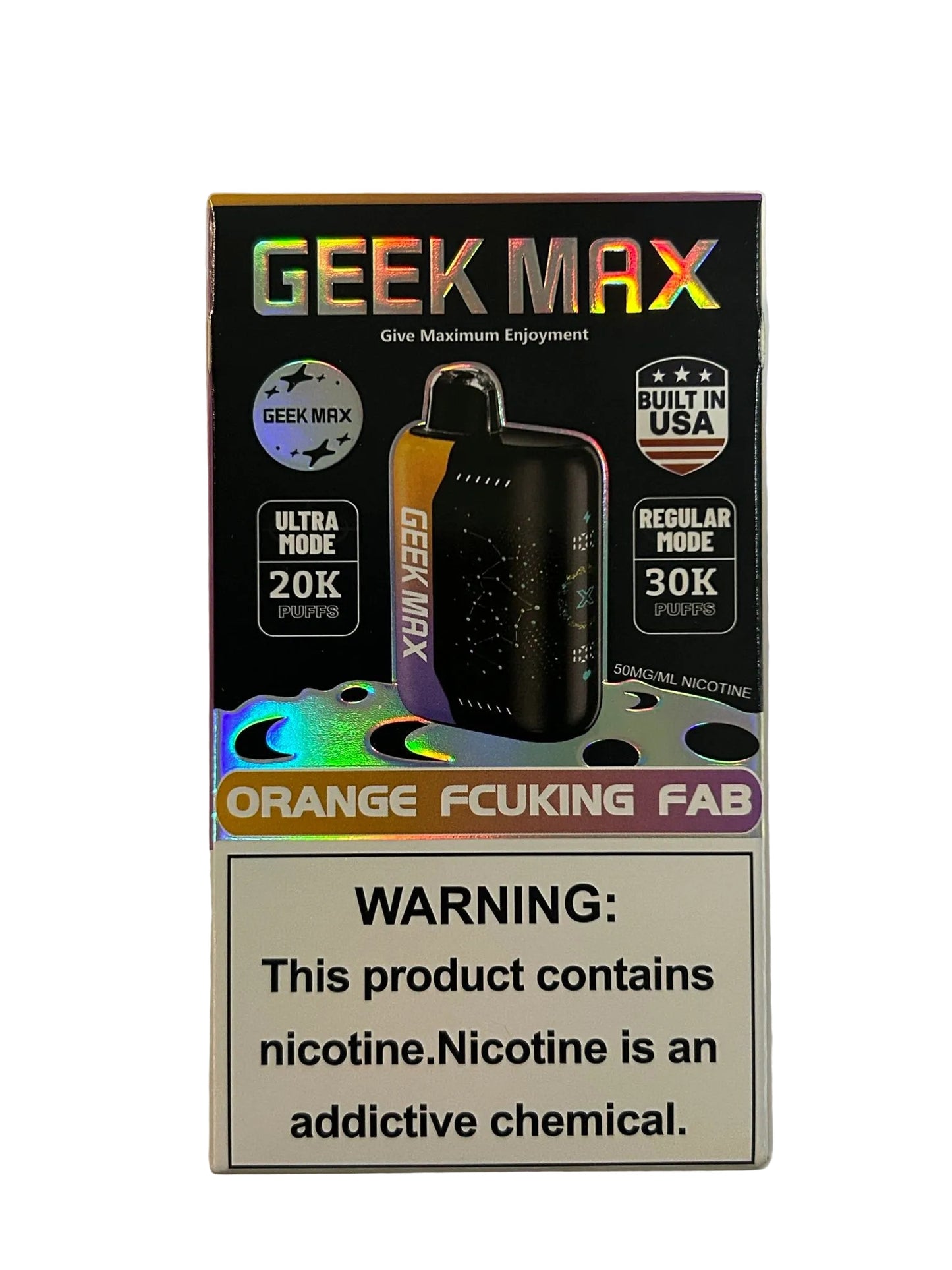 Orange Fcuking Fab GeekMax