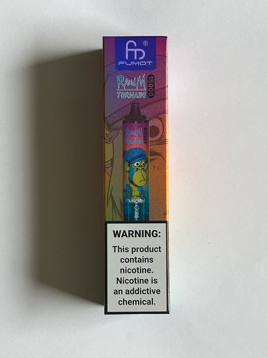 Blueberry Bubblegum RandM Tornado 15,000 Puff