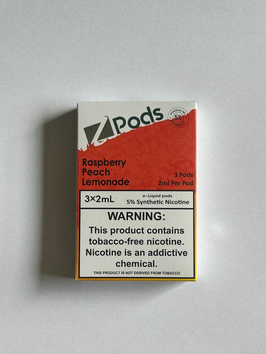 Raspberry Peach Lemonade ZPods
