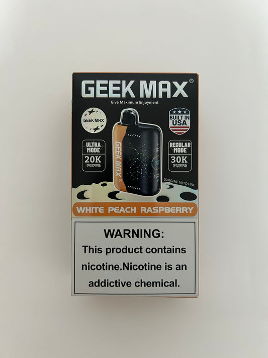 White Peach Raspberry GeekMax