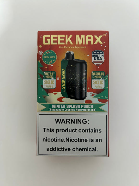 Winter Splash Punch (Pineapple Coconut Watermelon Ice) GeekMax