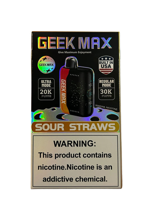 Sour Straws GeekMax